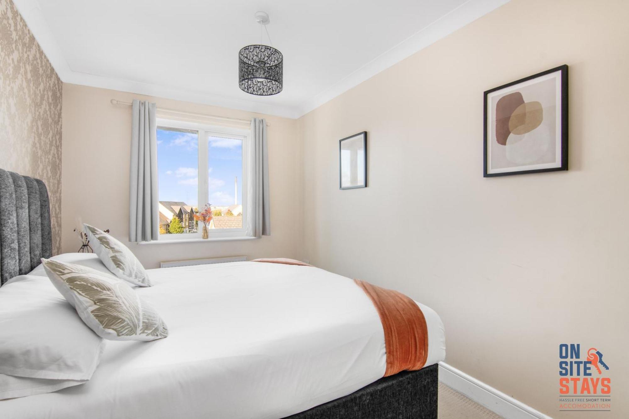 Onsitestays - Cosy 2-Bedroom Apartment With Free Parking, Wi-Fi & London Links Northfleet Экстерьер фото