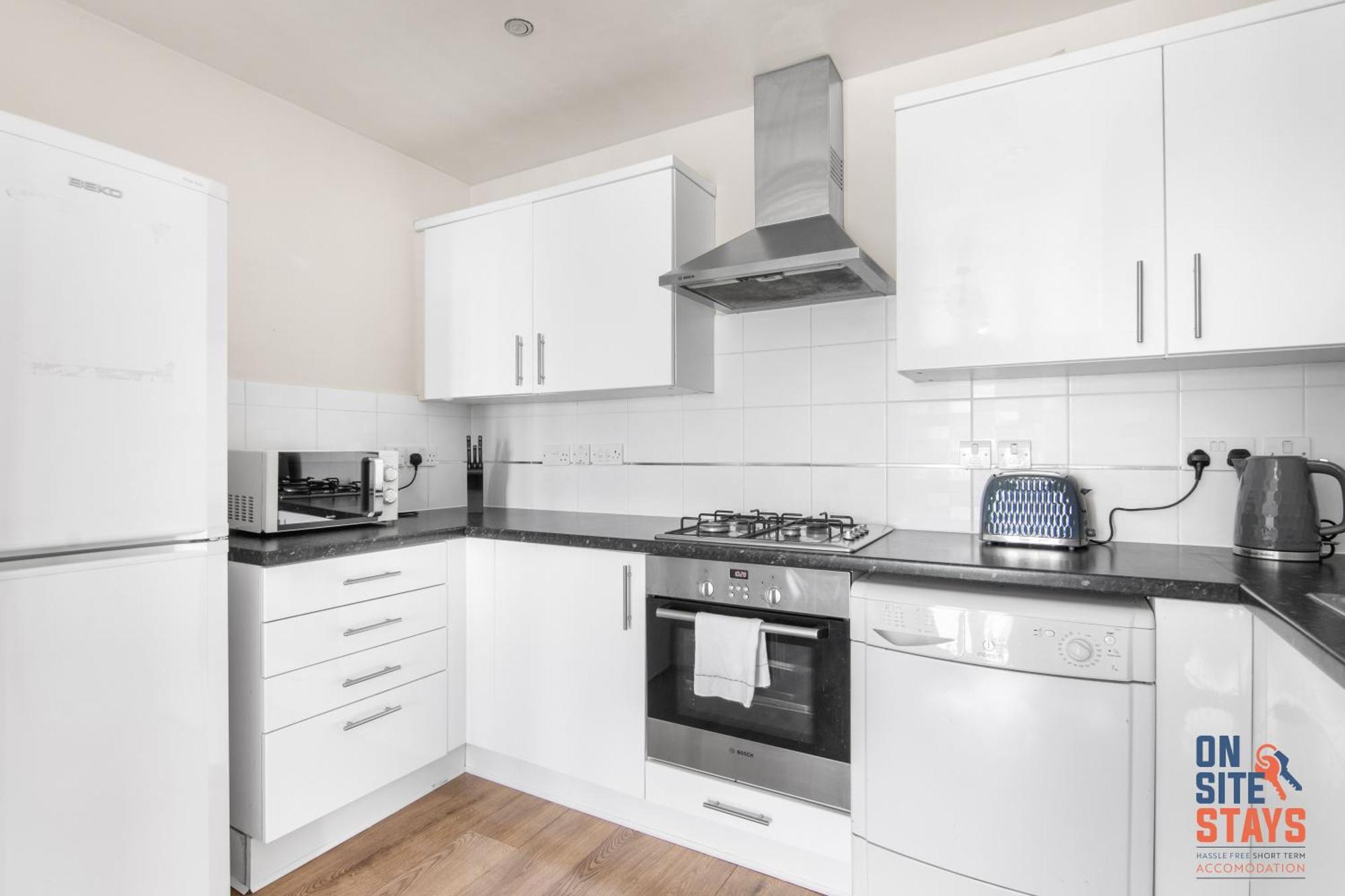 Onsitestays - Cosy 2-Bedroom Apartment With Free Parking, Wi-Fi & London Links Northfleet Экстерьер фото